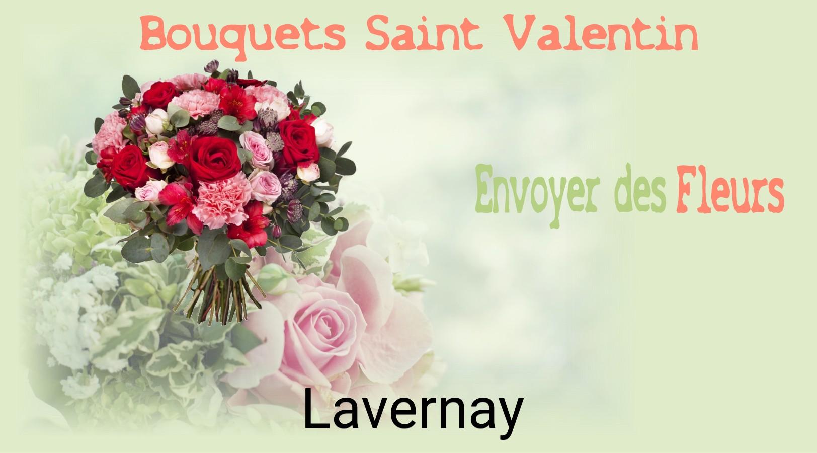 Roses de Saint-Valentin livrées à Lavernay